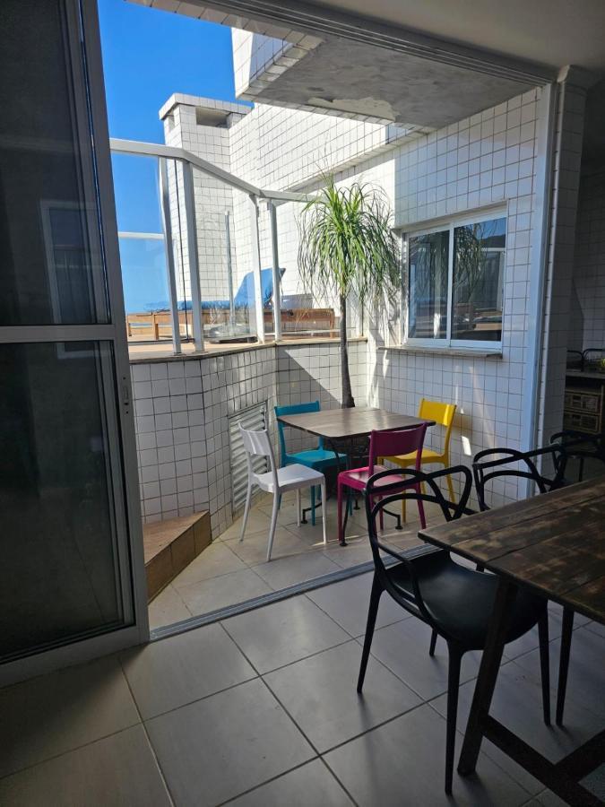 Cobertura Com Piscina E Churrasqueira Mongagua Spアパートメント エクステリア 写真