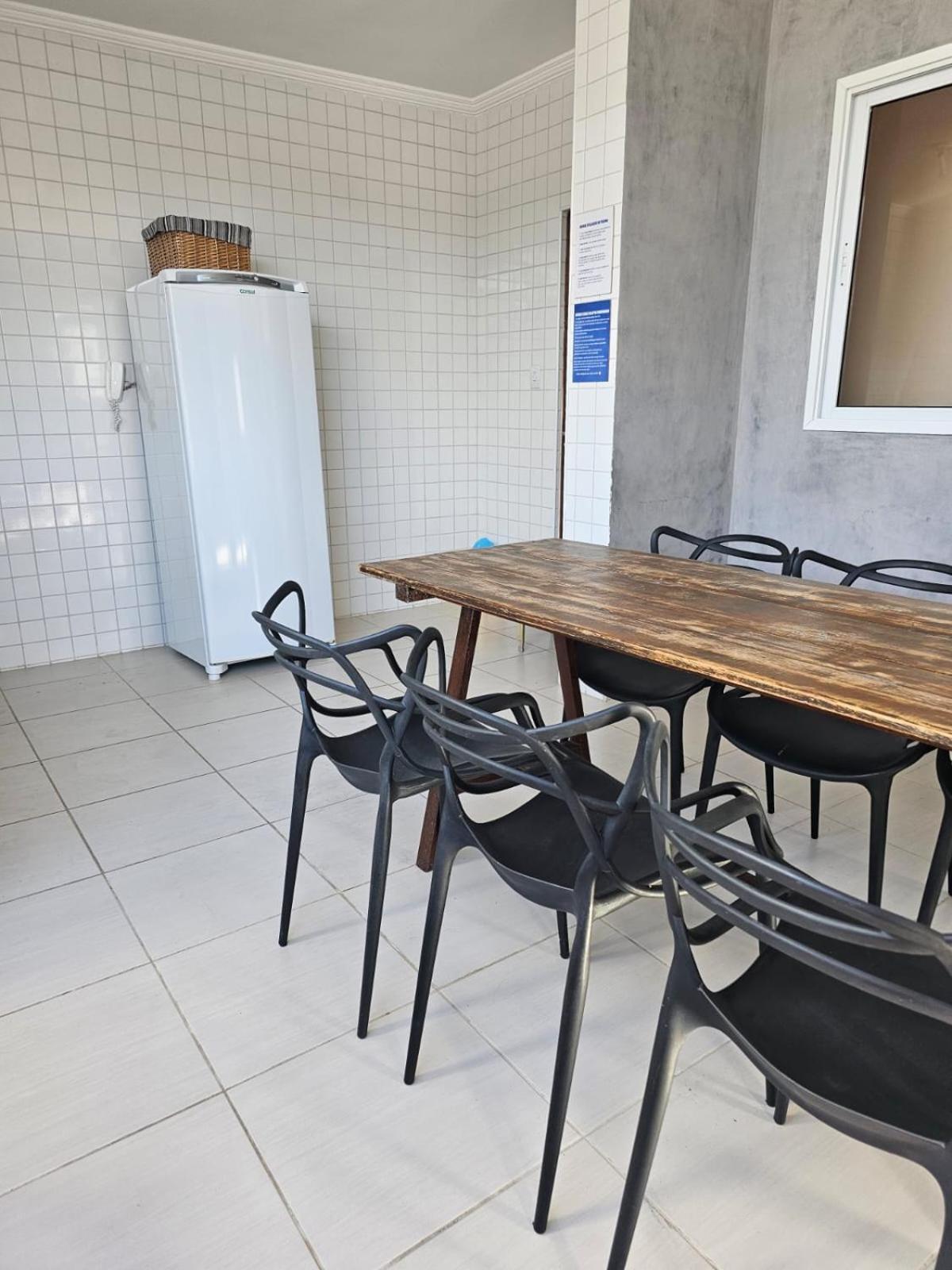 Cobertura Com Piscina E Churrasqueira Mongagua Spアパートメント エクステリア 写真